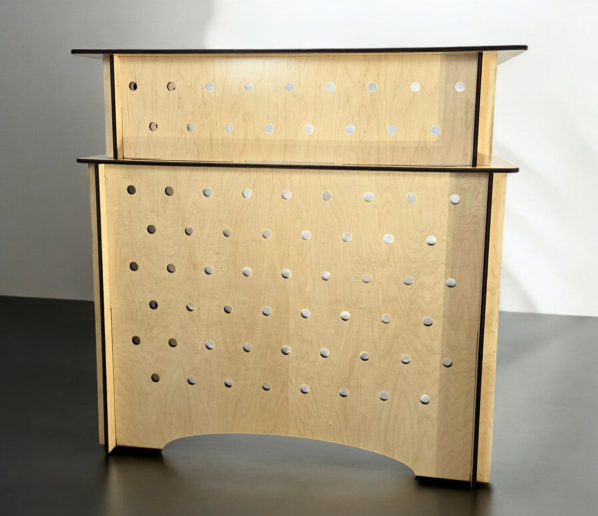Portable Wooden Craft Booth Checkout Counter SVG (Digital File Only)