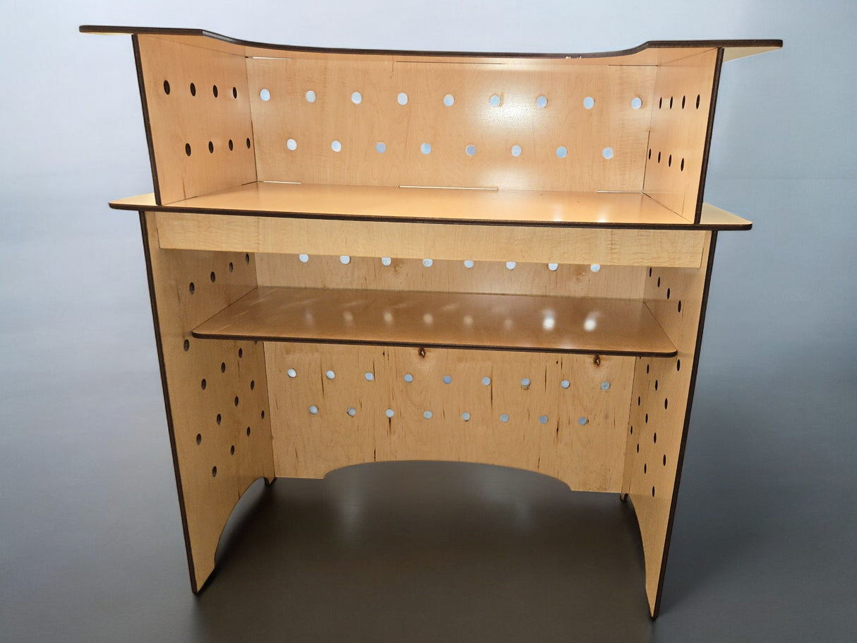 Portable Wooden Craft Booth Checkout Counter SVG (Digital File Only)