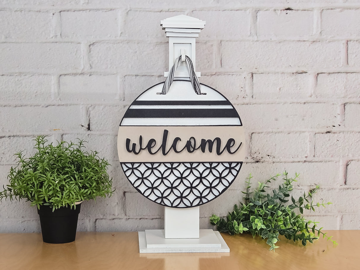 Mini Sign Post Display Stands SVG (Digital File Only)