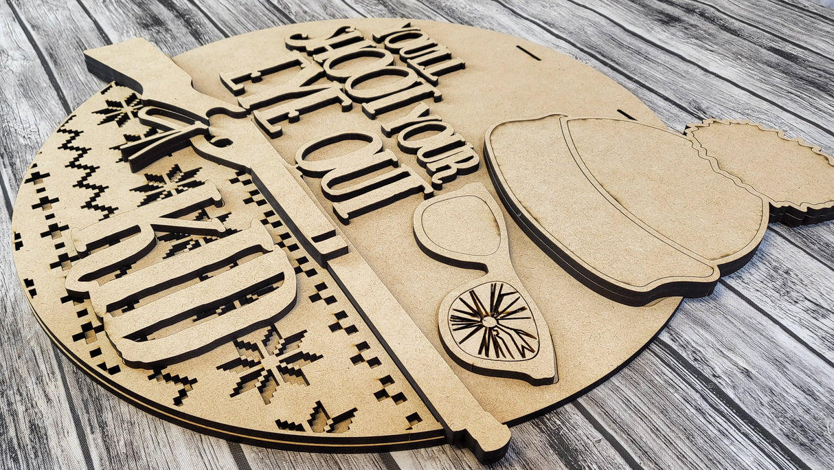 You'll Shoot Your Eye Out Kid Ralphie Door Hanger - LEVEL 2