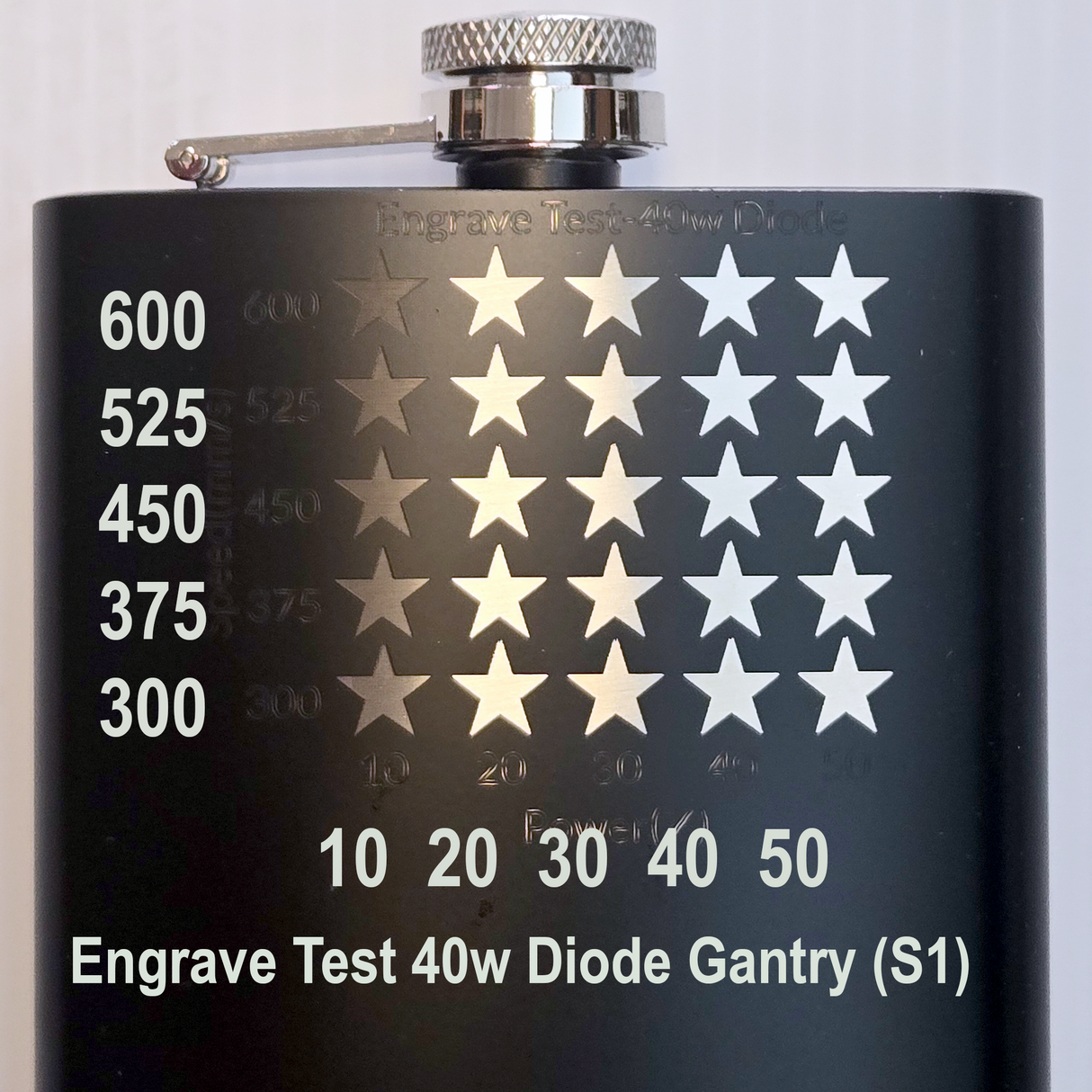 6 oz Black Coated Stainless Steel Flask Blank with Funnel