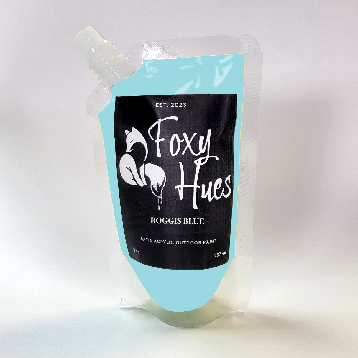 Boggis Blue - Foxy Hues | Satin Acrylic outdoor Paint