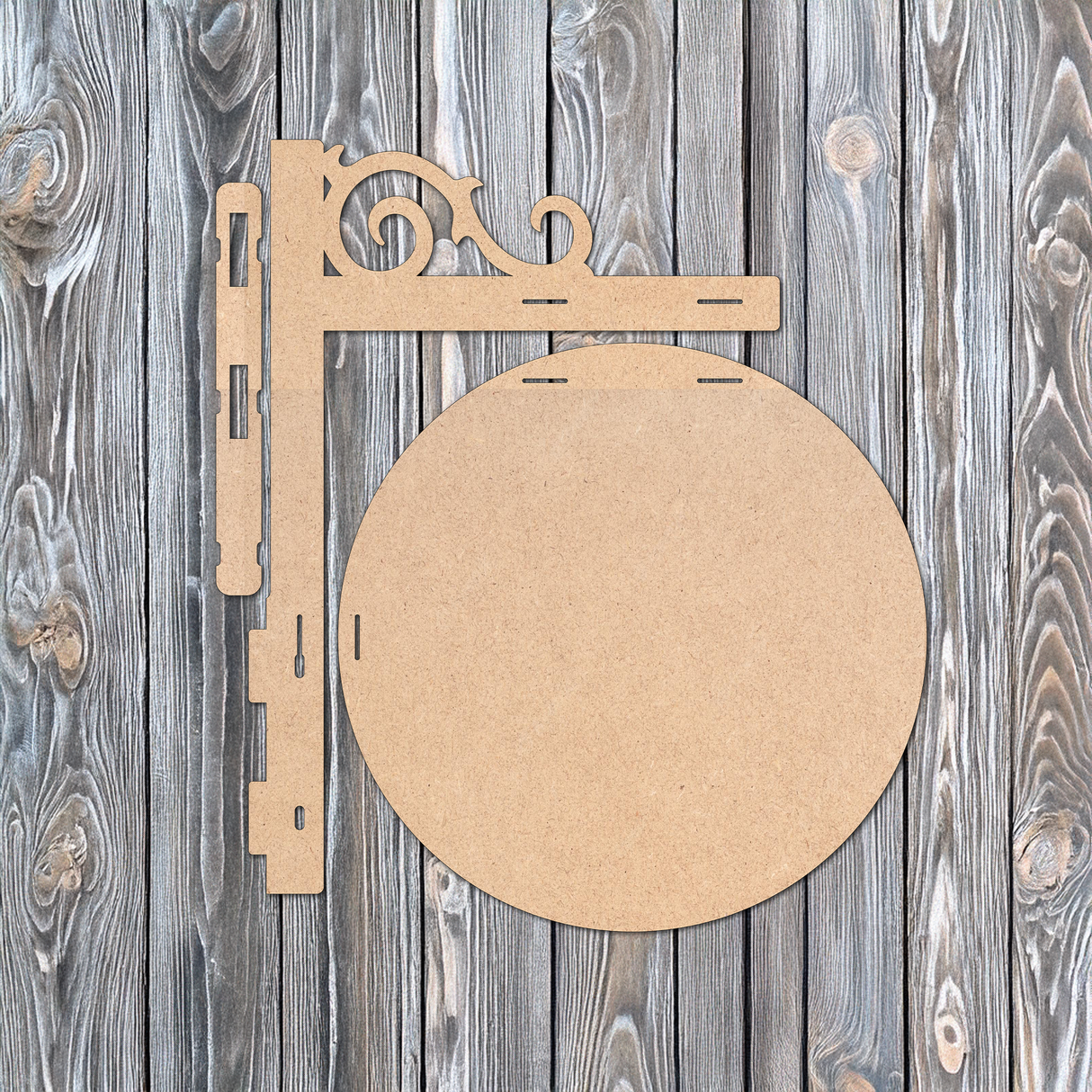 Craft Booth Hanging Sign - DIY Unfinished Kit