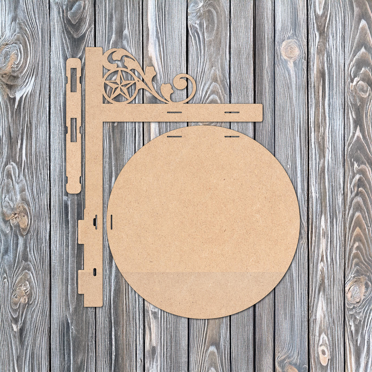 Craft Booth Hanging Sign - DIY Unfinished Kit