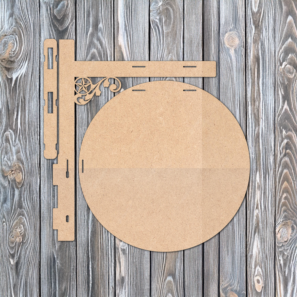 Craft Booth Hanging Sign - DIY Unfinished Kit