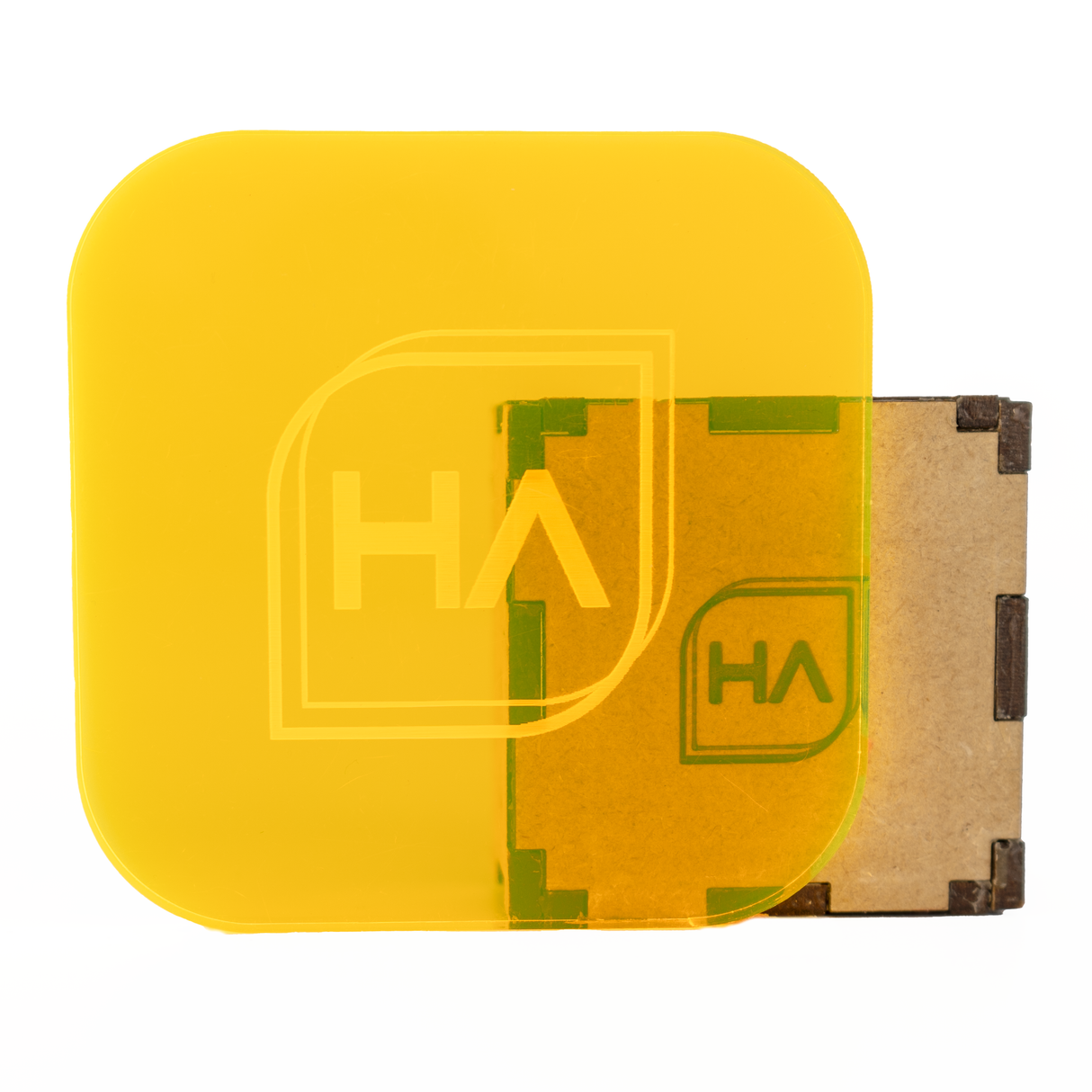 1/4" Fluorescent Yellow Cast Acrylic Sheet