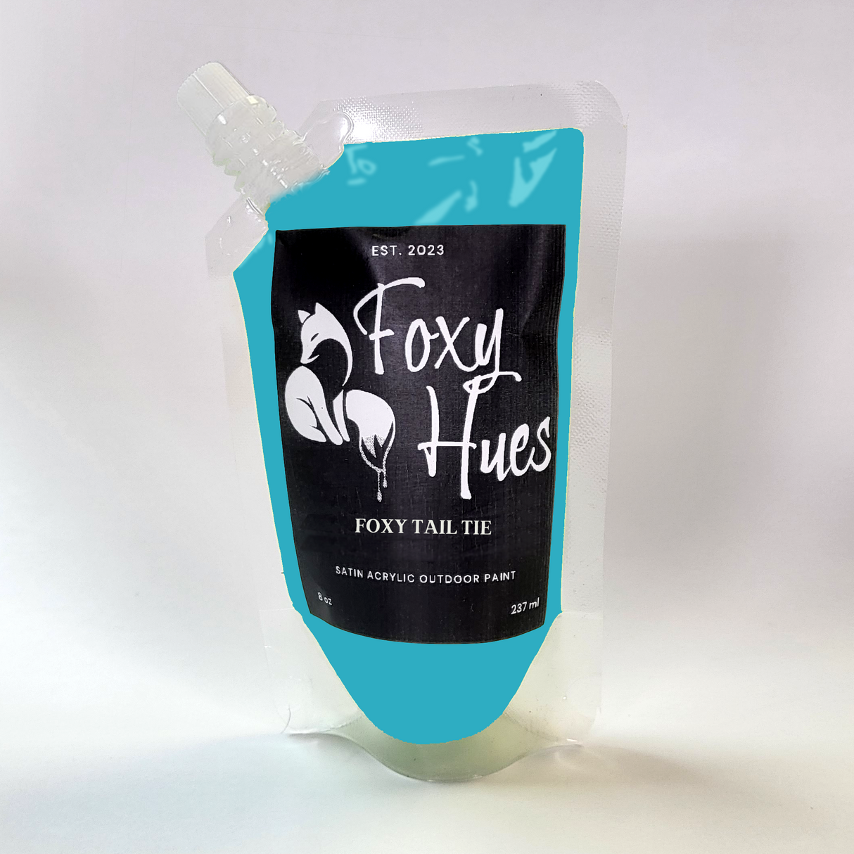 Foxy Tail Tie - Foxy Hues | Satin Acrylic outdoor Paint