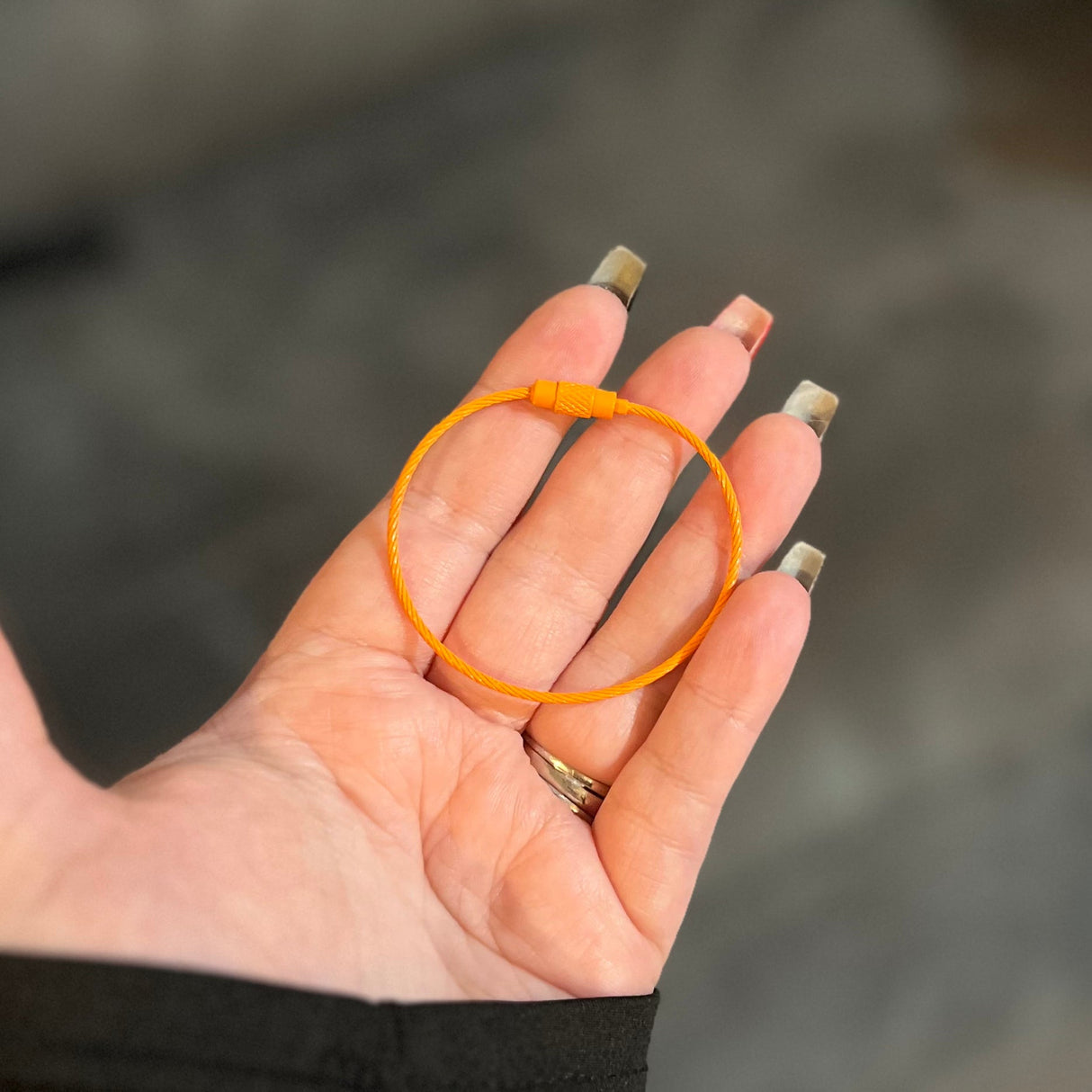 Wire Cable Keychain Thingie