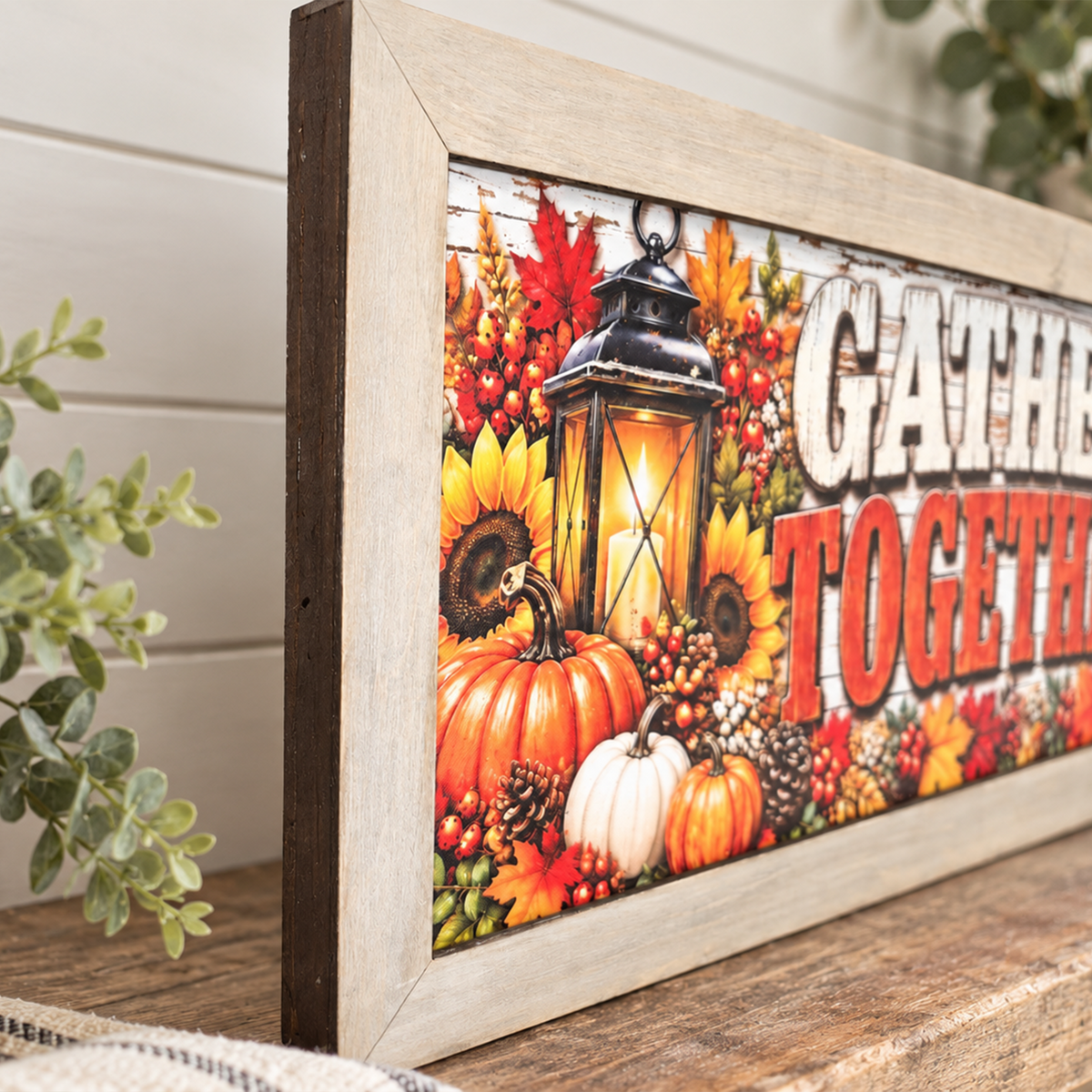 Interchangeable Rectangle Wall Sign - Finished