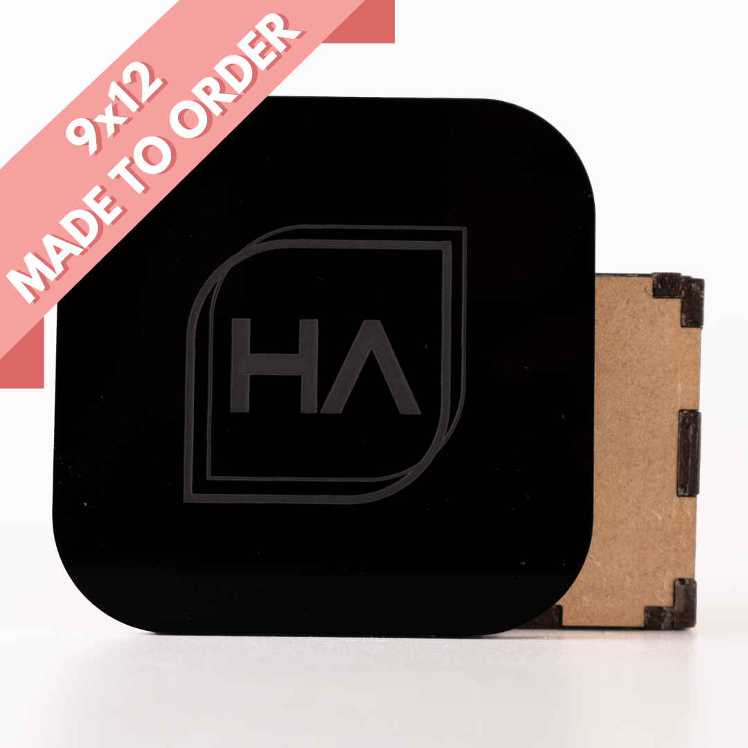 1/8" Black Cast Acrylic Sheet