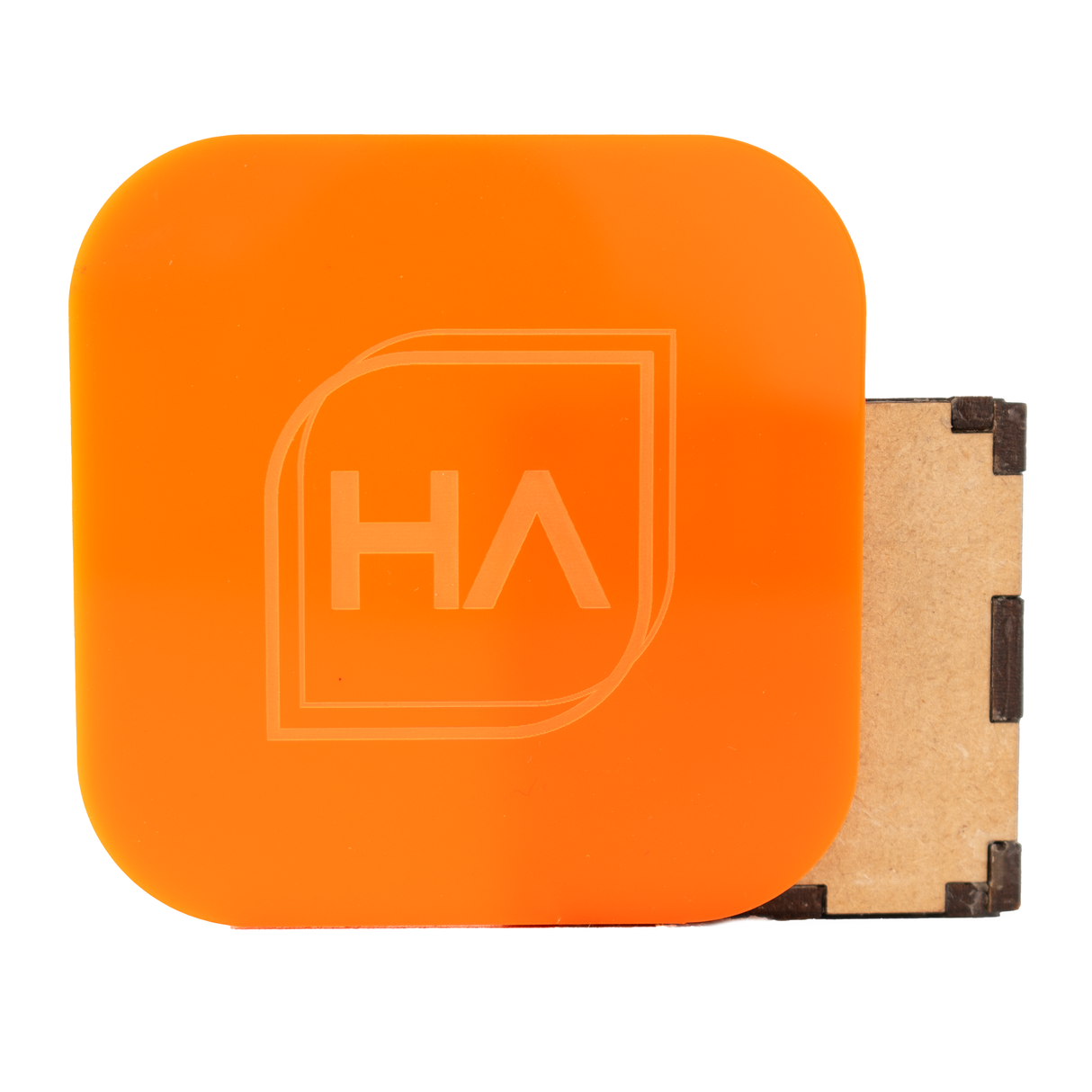 1/8" Orange Cast Acrylic Sheet