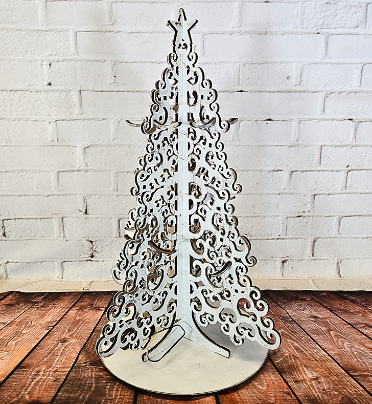 Christmas Tree Display Stand - DIY Unfinished Kit