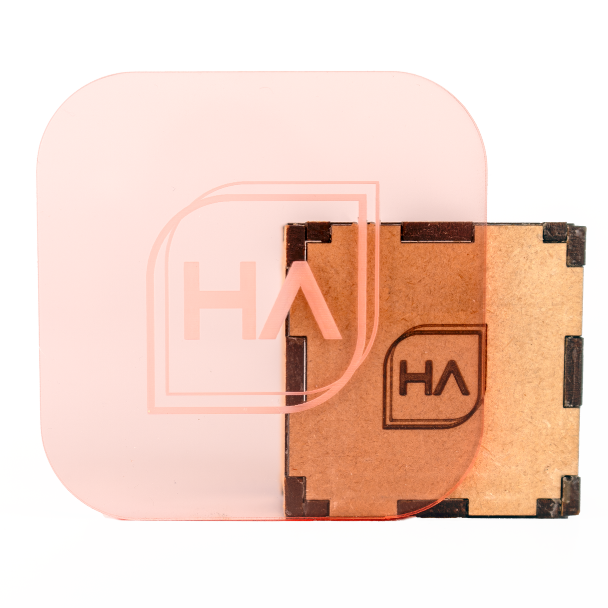 1/8" Translucent Rose Cast Acrylic Sheet