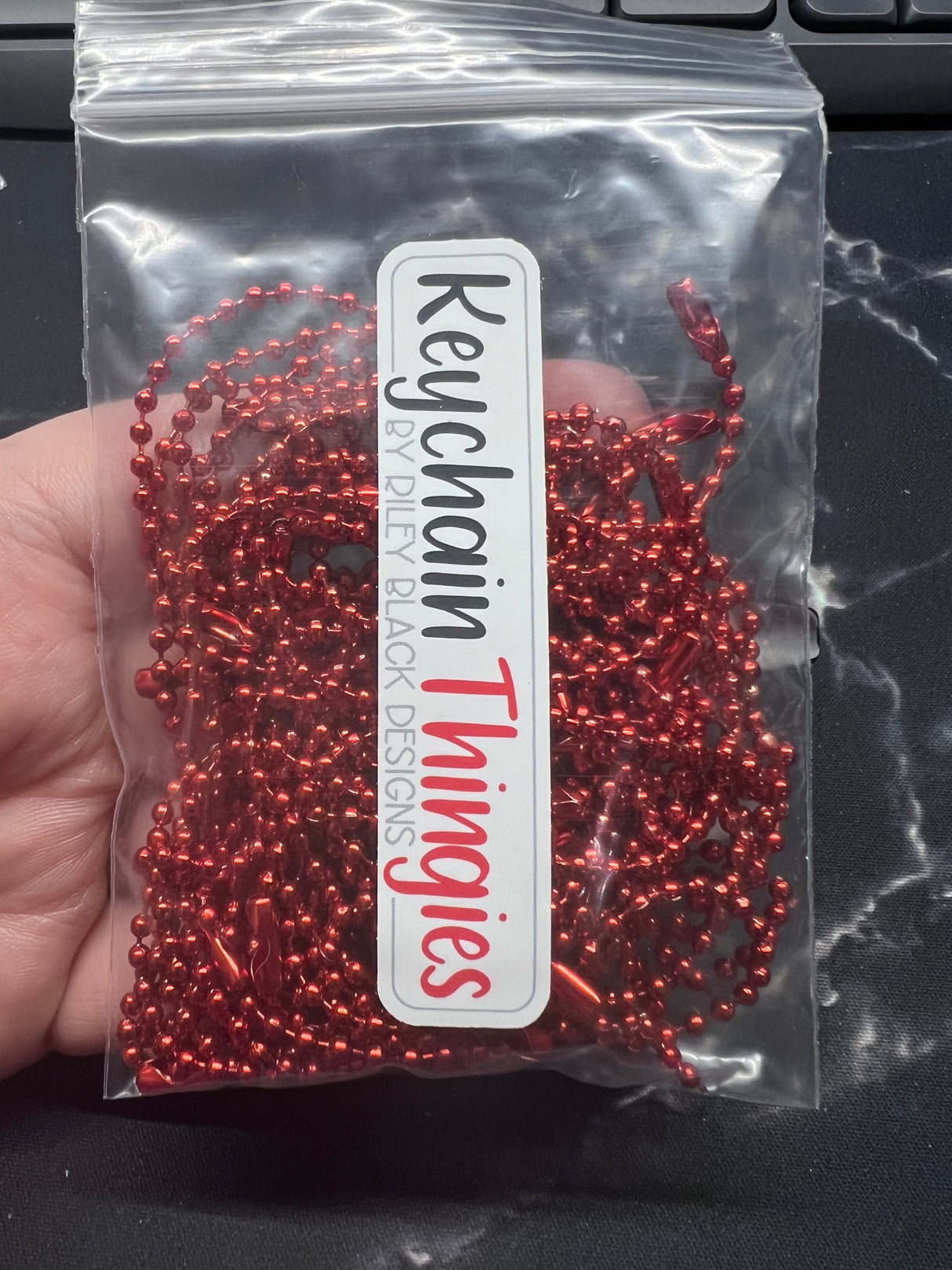 50 Ball & Chain Keychain Thingies