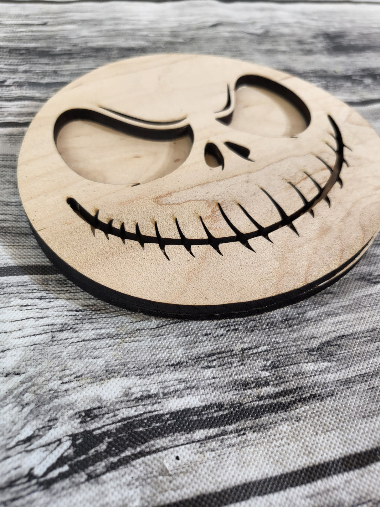 Witches Hat and Jack standing blocks DIY Unfinished Kit