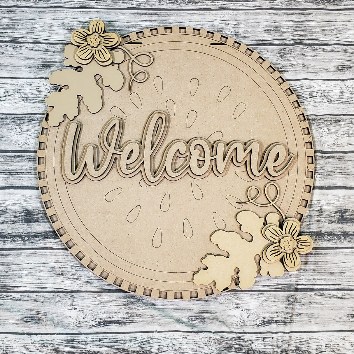Welcome Whole Watermelon Door Hanger - LEVEL 2