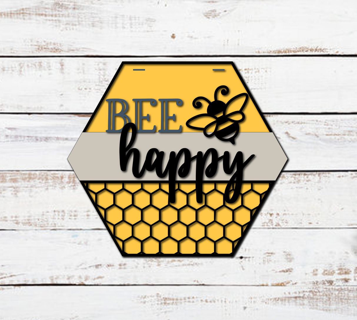Bee Happy Door Hanger - Lvl 1