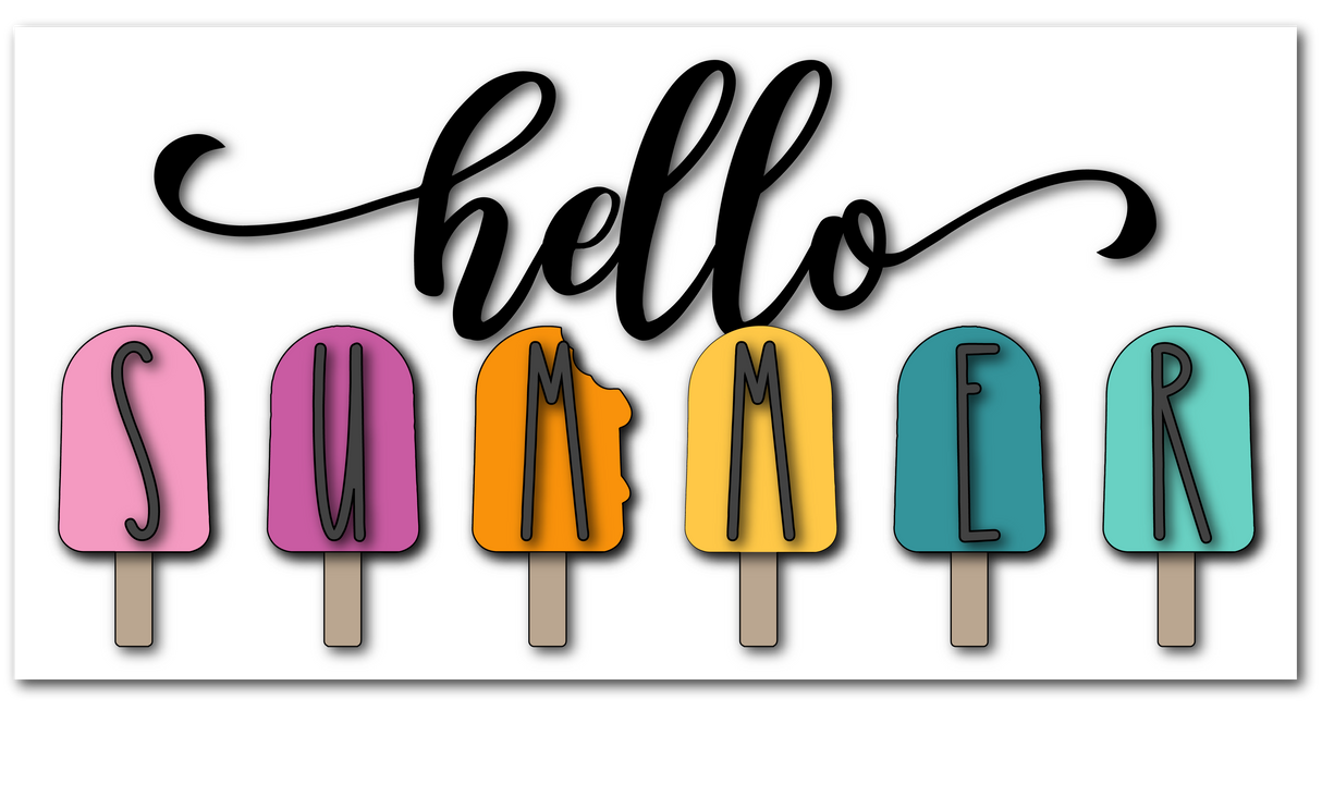 DIY Hanging Flower Hanger Interchangeable Welcome Sign SVG