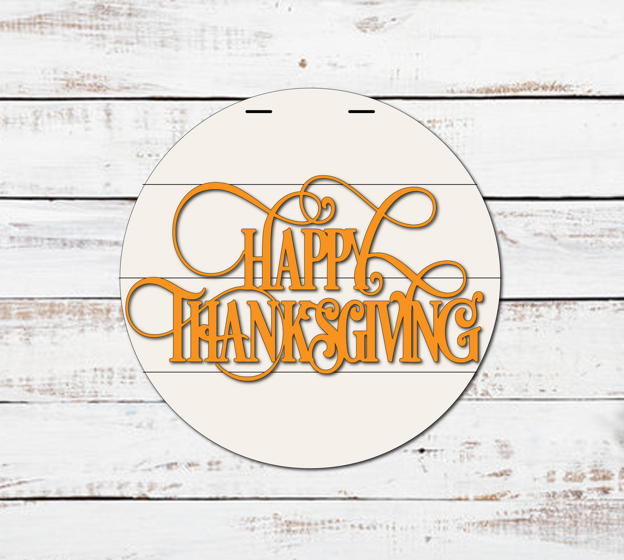 Happy Thanksgiving Door Hanger - LEVEL 1