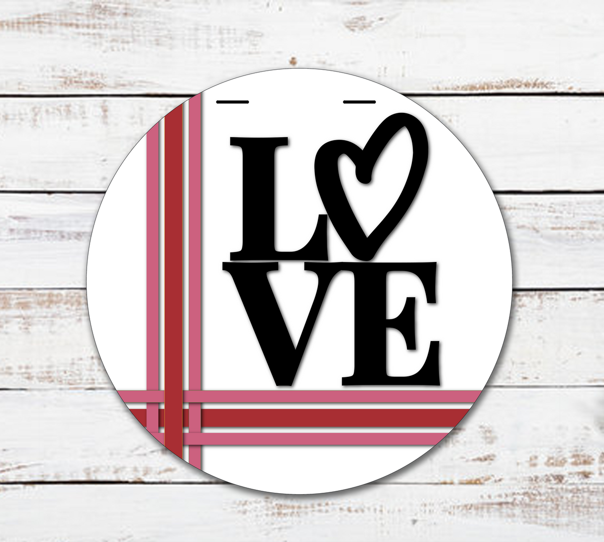 Love Stripes Door Hanger - LEVEL 1