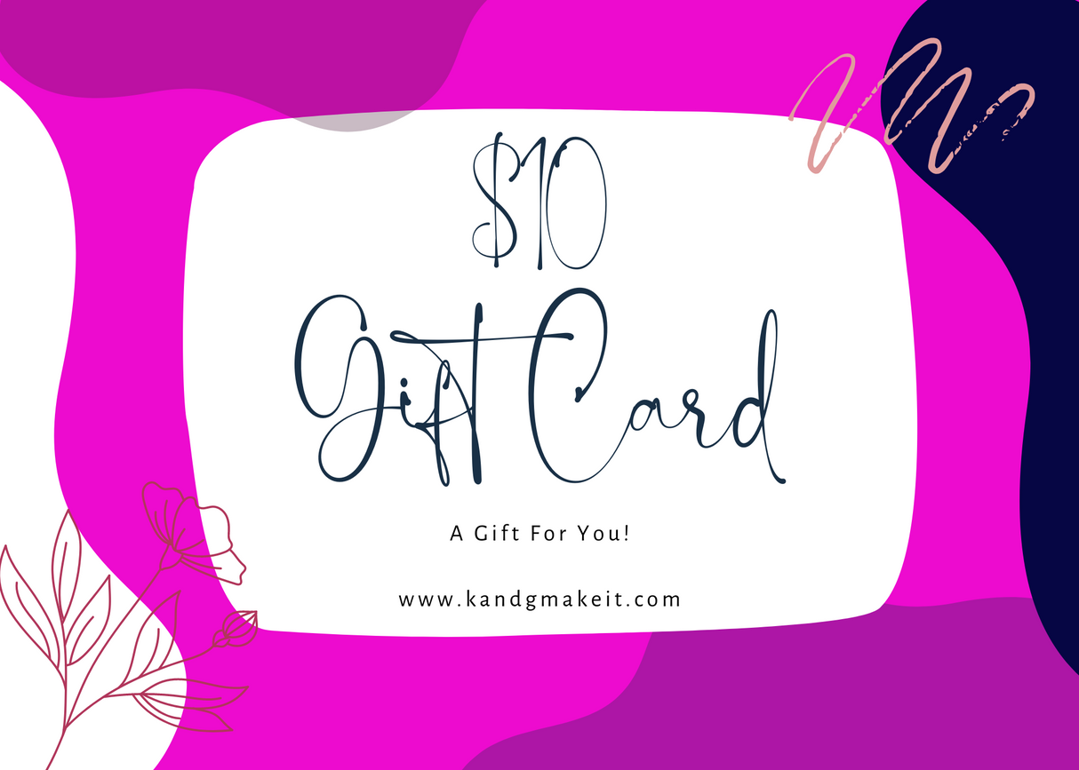 K&G Make It! Gift Card