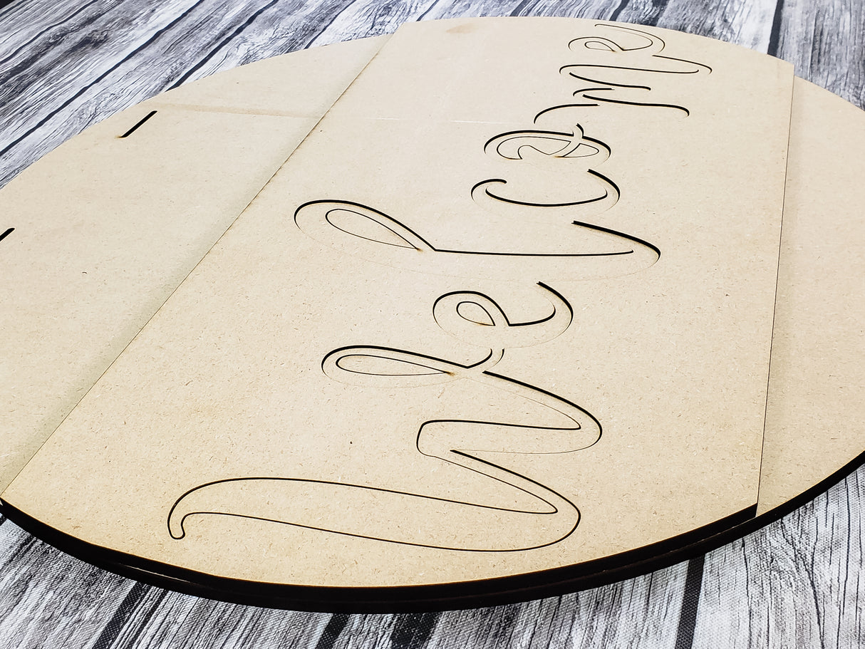 Welcome Banner Door Hanger - Lvl 1