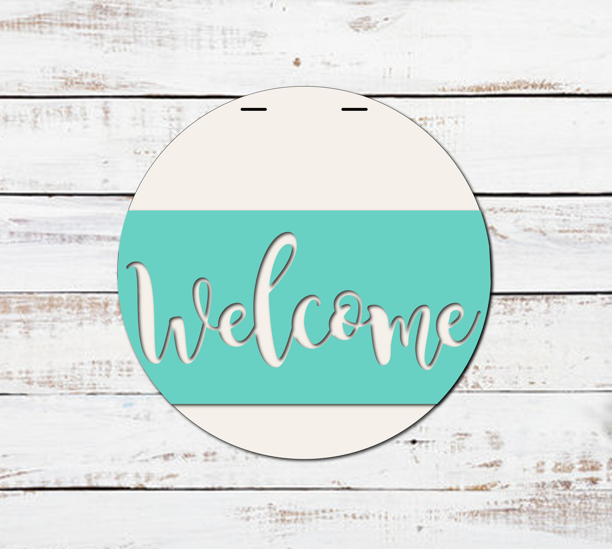 Welcome Banner Door Hanger - Lvl 1