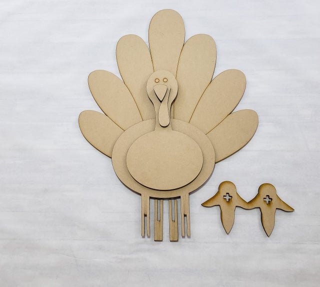 Unfinished Standing Tom Turkey