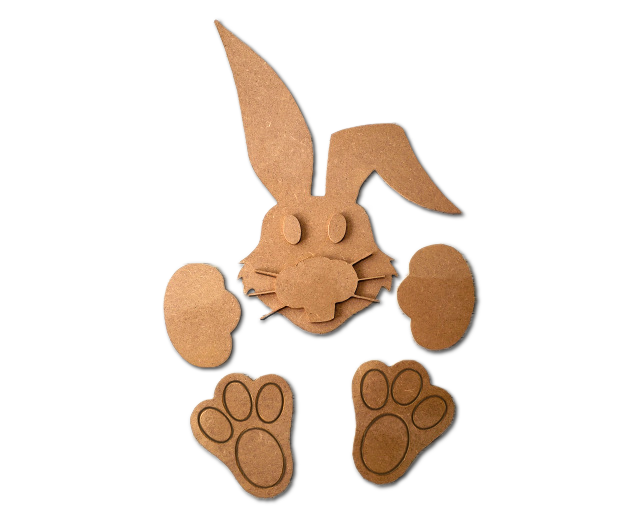 Big Bunny Cutout Kit