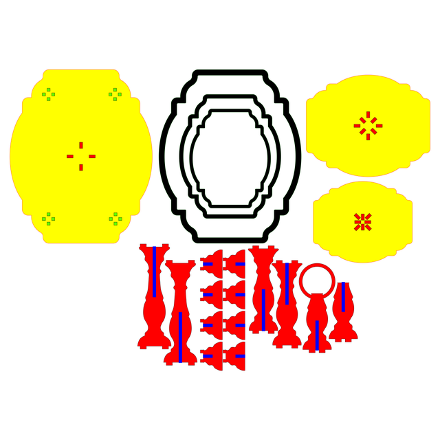 3 Tiered Tray Stand SVG