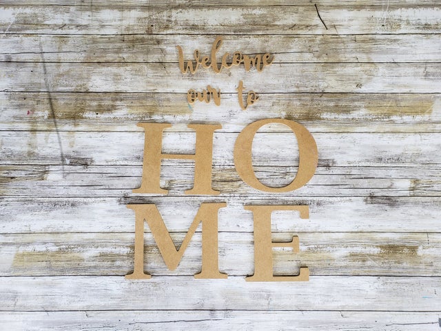 3D Welcome to Our HOME Planter Kit