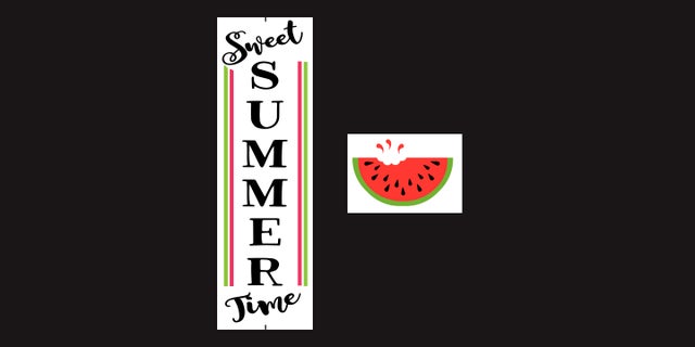 Sweet SUMMER Time Watermelon SVG