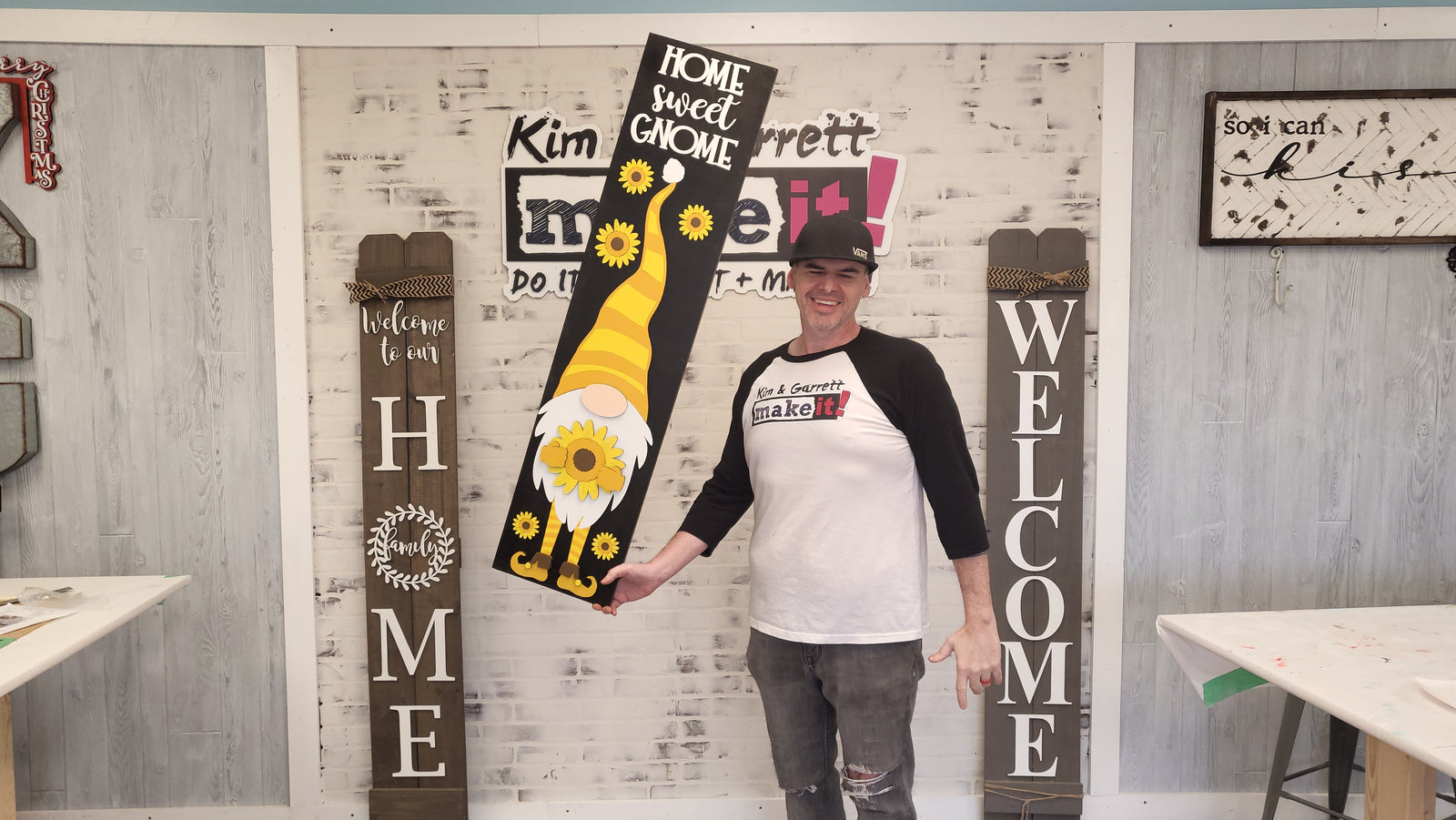 Welcome Spring with 3D Porch Leaners made using the OMTECH Polar Desktop Laser Cutter: A Profitable DIY Project!