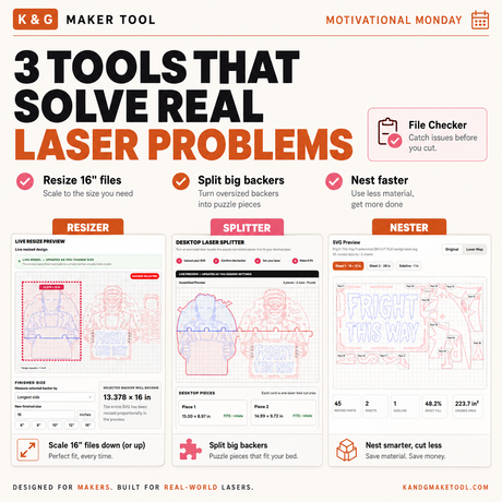 WE GOT TIRED OF ANSWERING THE SAME LASER QUESTIONS.