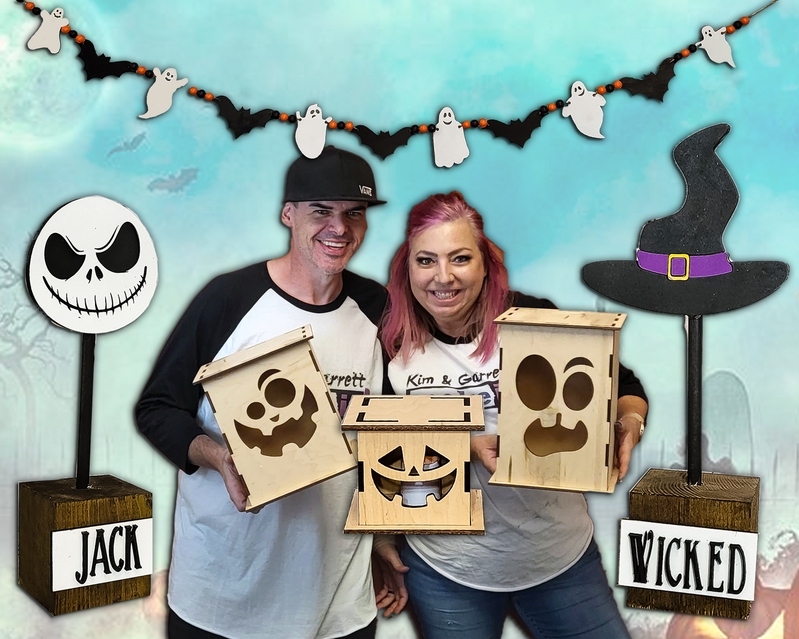 xTool Halloween Crafts w/ a Mantel Makeover!