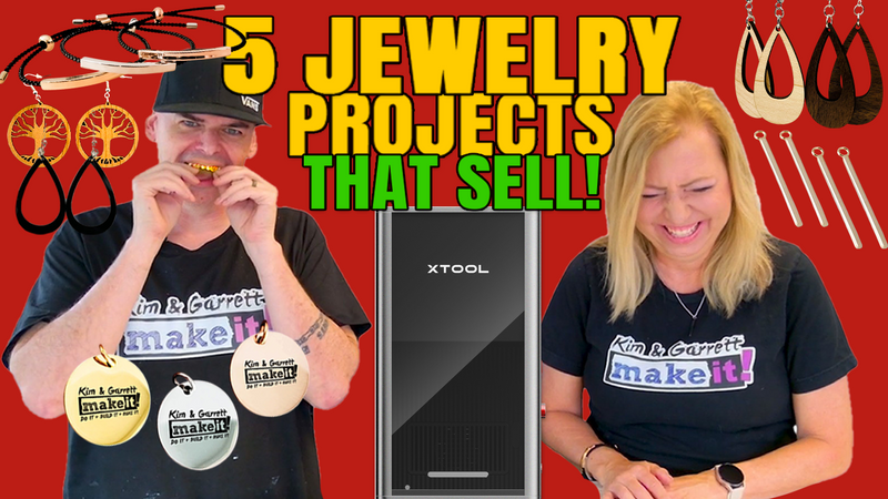 💎 Turn Blanks Into BANK: 5 Jewelry Projects That Sell Using the xTool ...