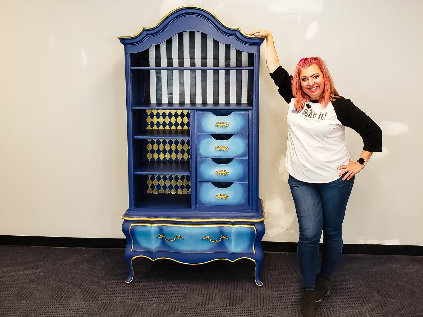 Glowforge and Cricut Furniture Flip