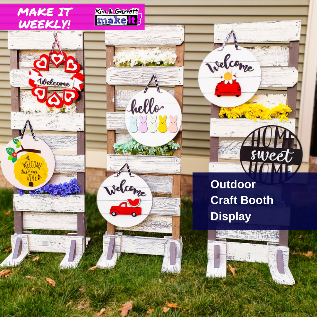 Outdoor Craft Booth Display