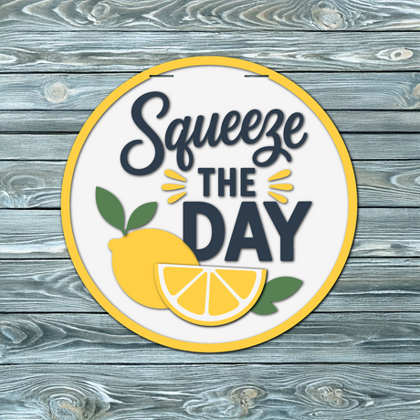 Squeeze The Day Door Hanger is LIVE in The Store!