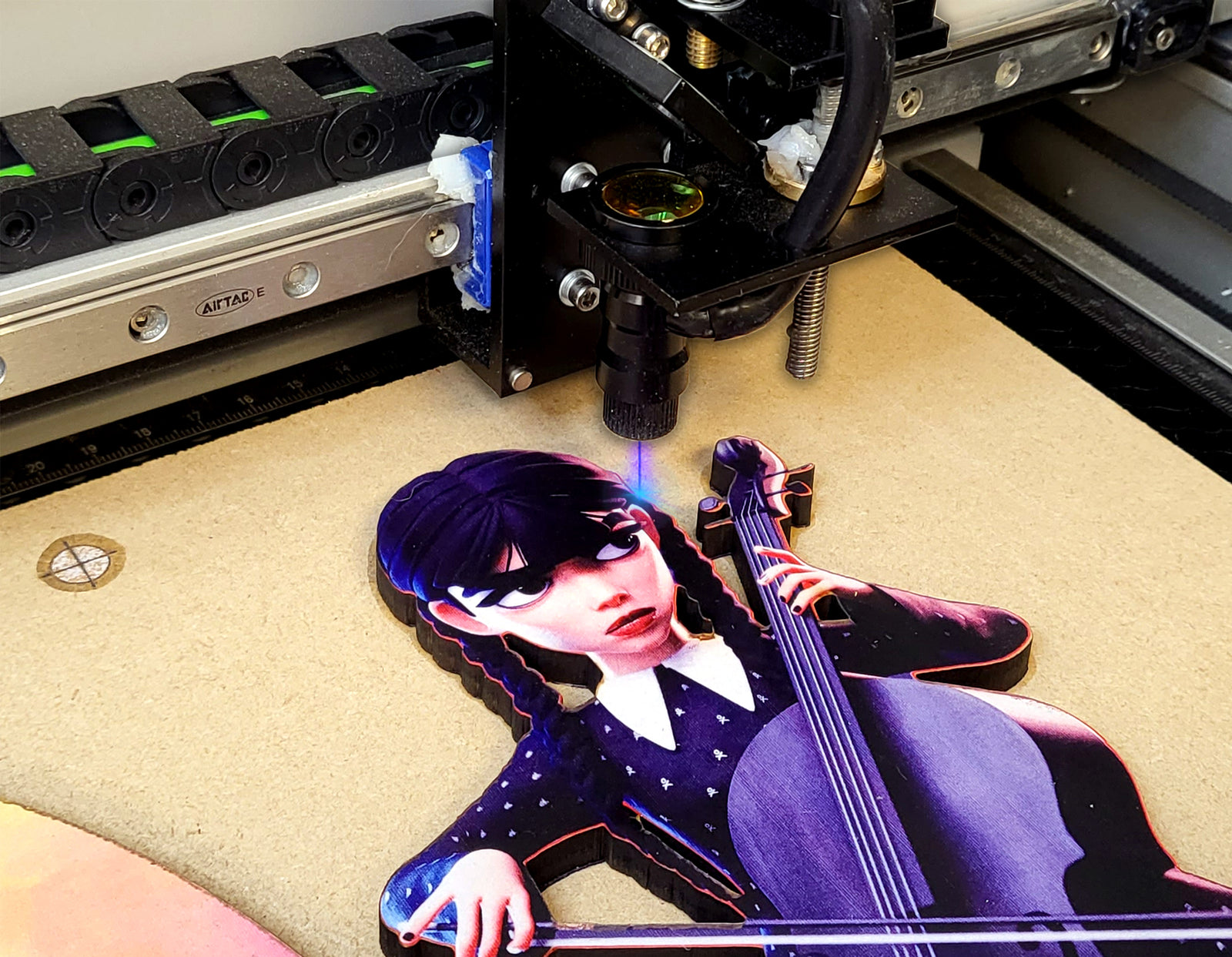 How to Earn Cash with Lightburn: An OMtech Polar Laser Print and Cut Tutorial!