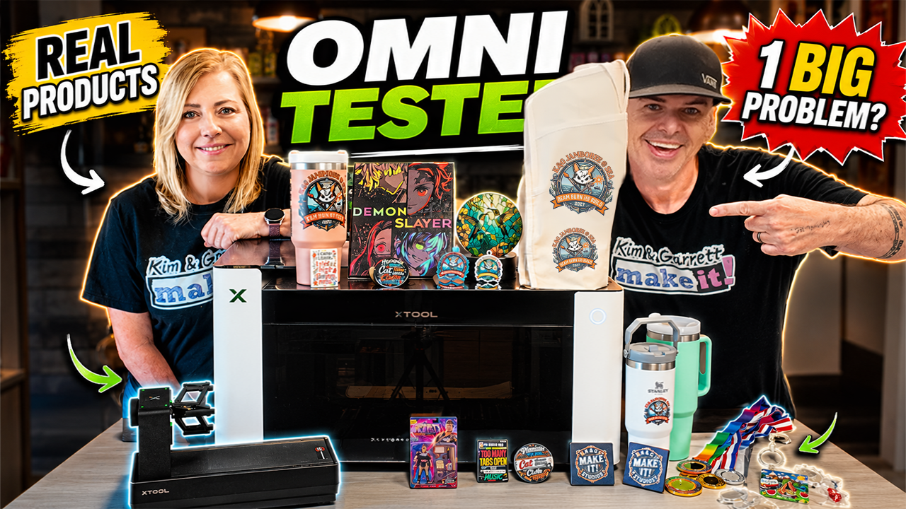 We Tested the xTool O1 Omni With Real Products