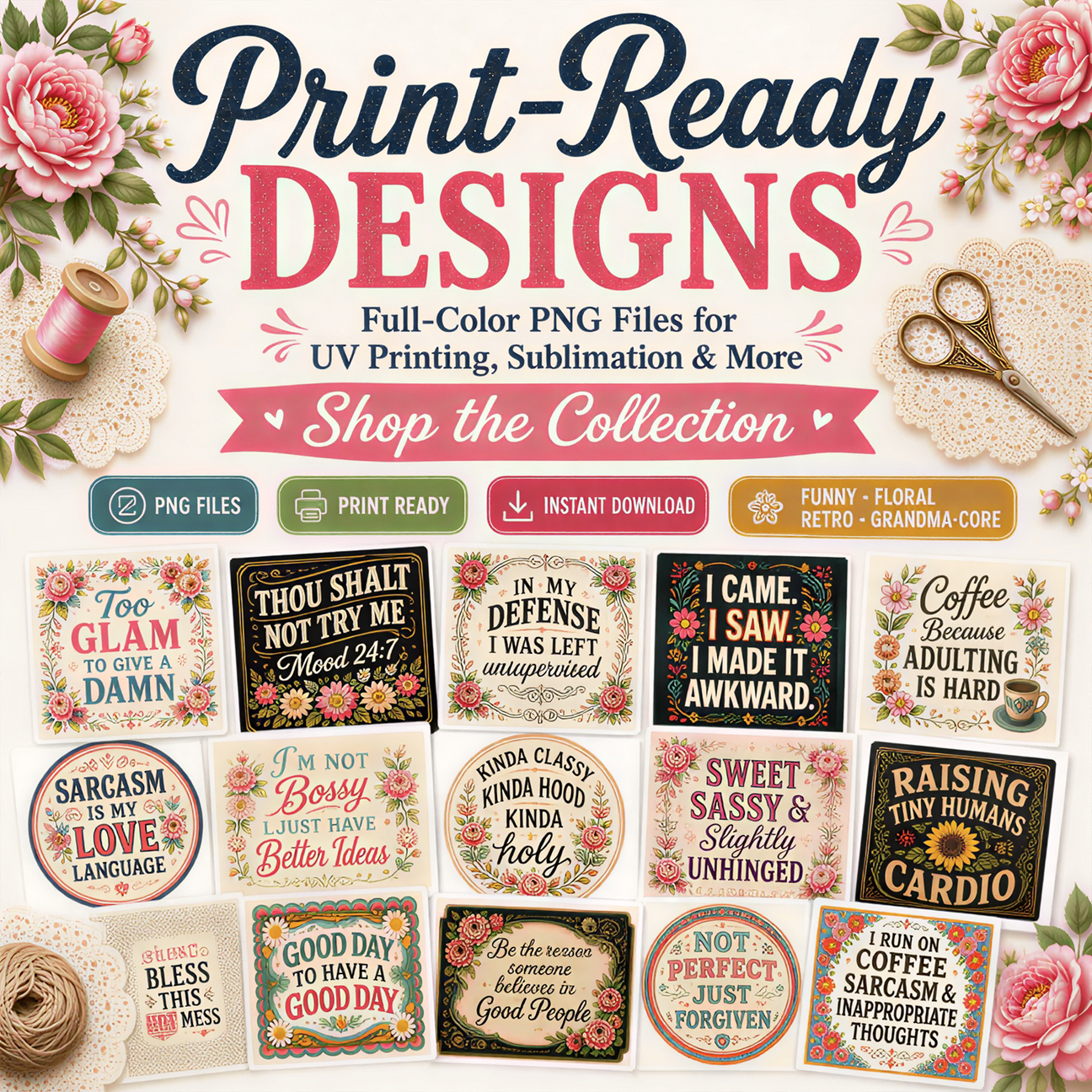Print-Ready Designs