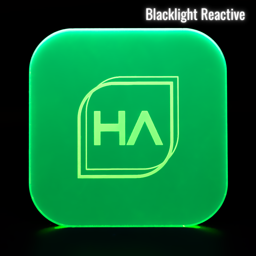 1/8" Fluorescent Green Cast Acrylic Sheet