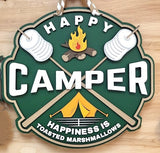 Camping Marshmallow Sticks Door Hanger - Lvl 2
