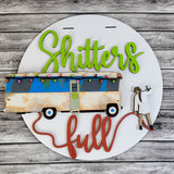 Cousin Eddie Sh!tter's Full RV Door Hanger - Lvl 2