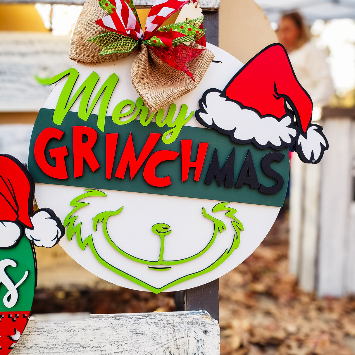Merry Grinchmas Door Hanger - LEVEL 1
