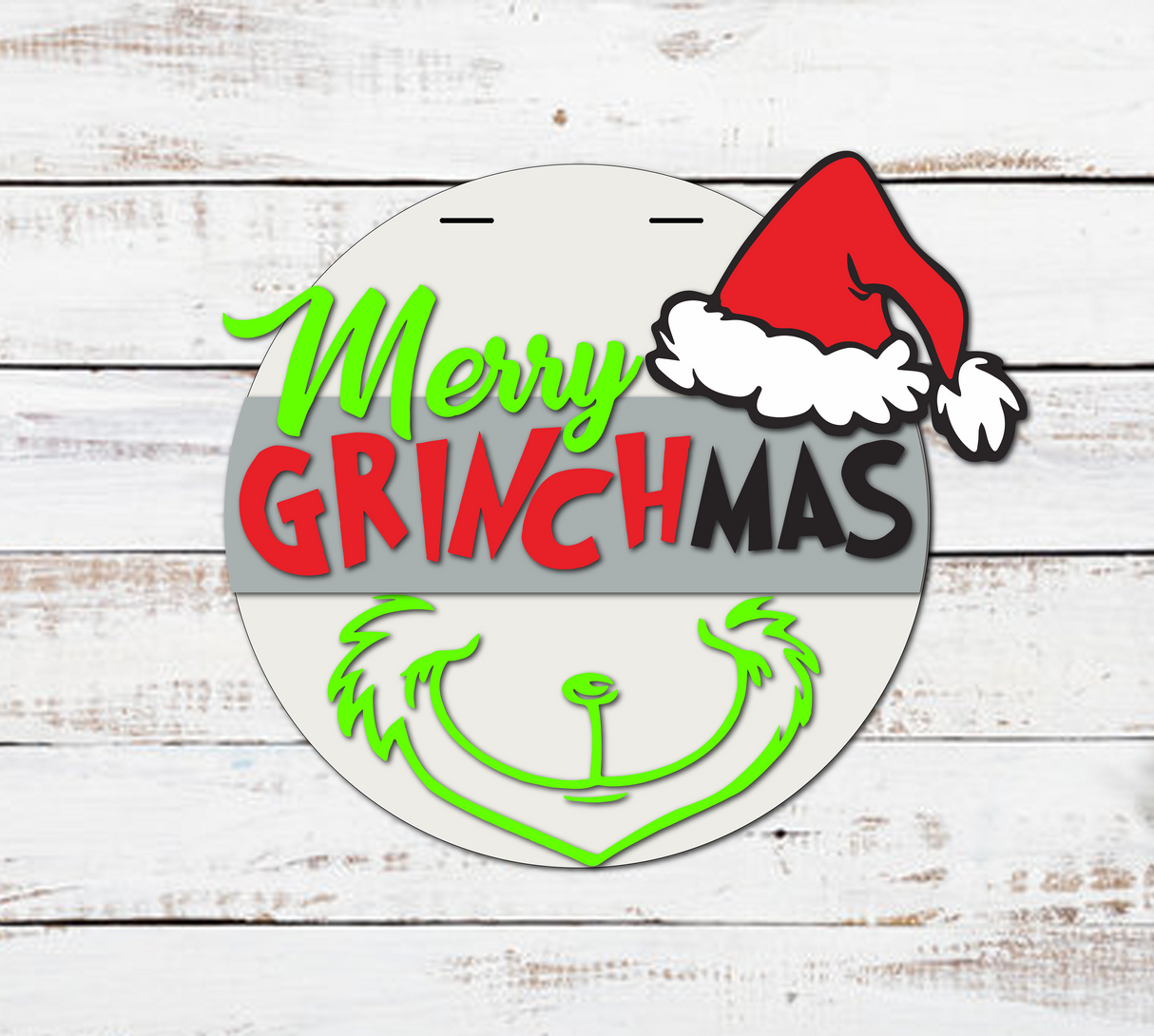 Merry Grinchmas Door Hanger - LEVEL 1