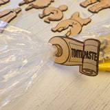 Funny Bread Tie Butts SVG