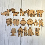 Funny Bread Tie Butts SVG