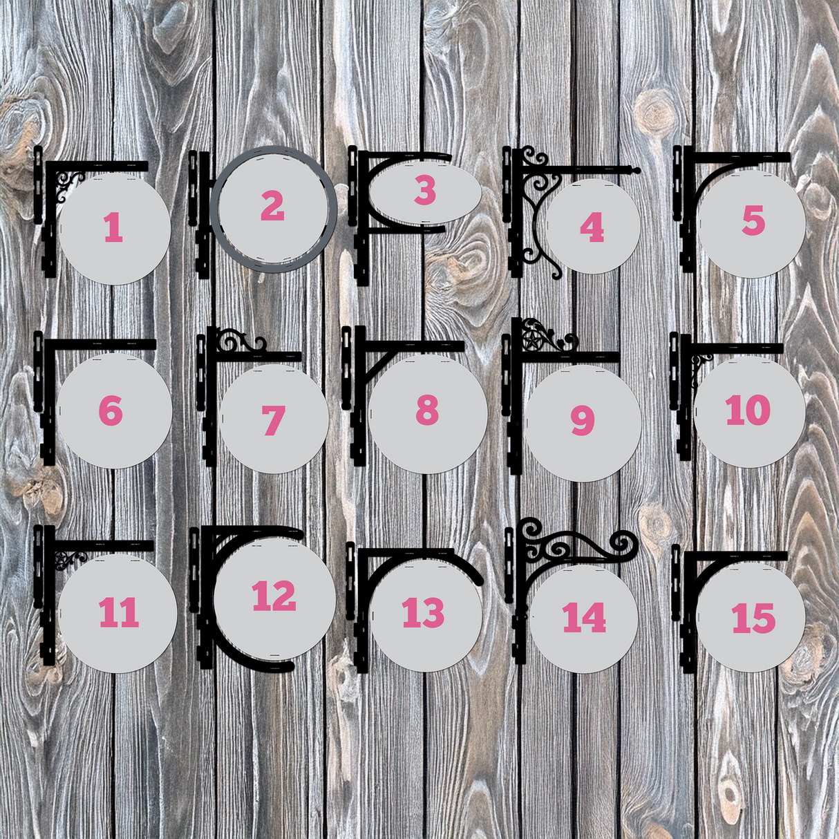 Craft Booth Hanging Sign - DIY Unfinished Kit